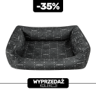 Kanapa Fusion czarna WYPRZEDAŻ -35%